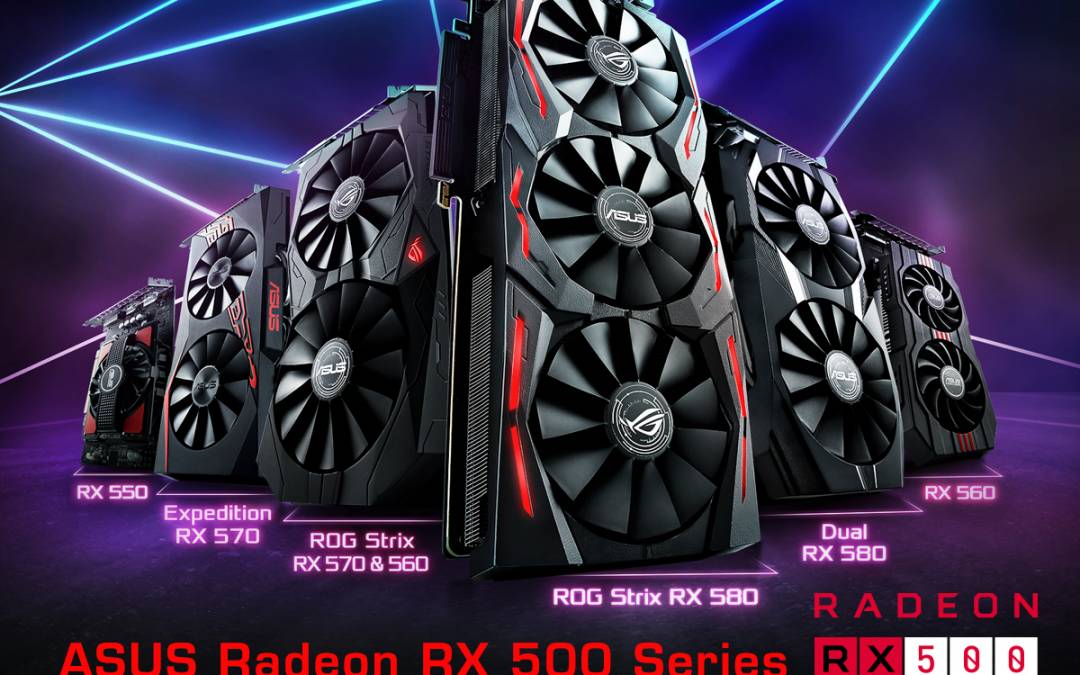 ASUS Announces Radeon RX 500 Series 