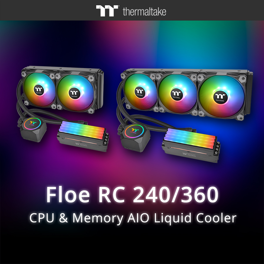 Floe RC Ultra 360 CPU & Memory AIO Liquid Cooler