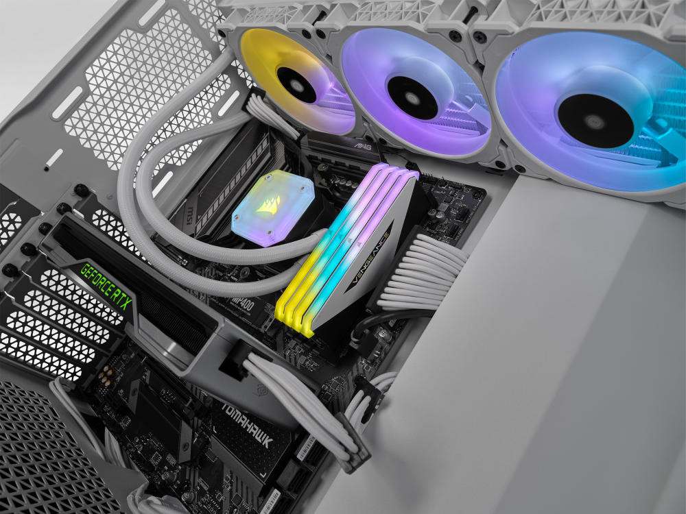 CORSAIR VENGEANCE RGB In system 