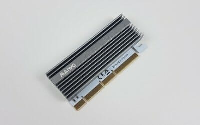 MAIWO KT058 RGB PCIe x16 to NVMe Adapter Card Review