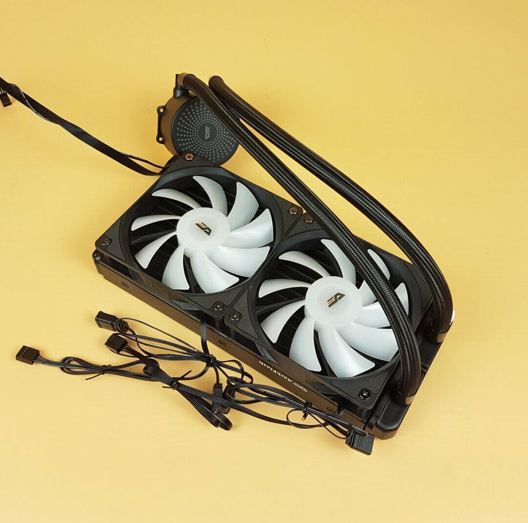 darkFlash Radiant DC240-ARGB Liquid Cooler Review - EnosTech.com