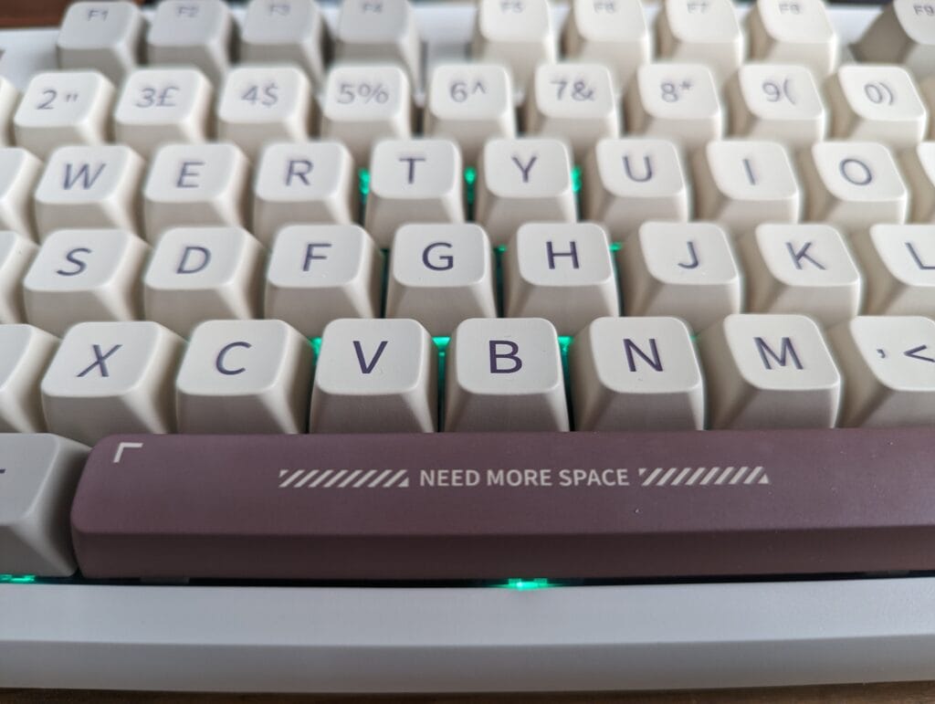 RT100 Font Spacebar