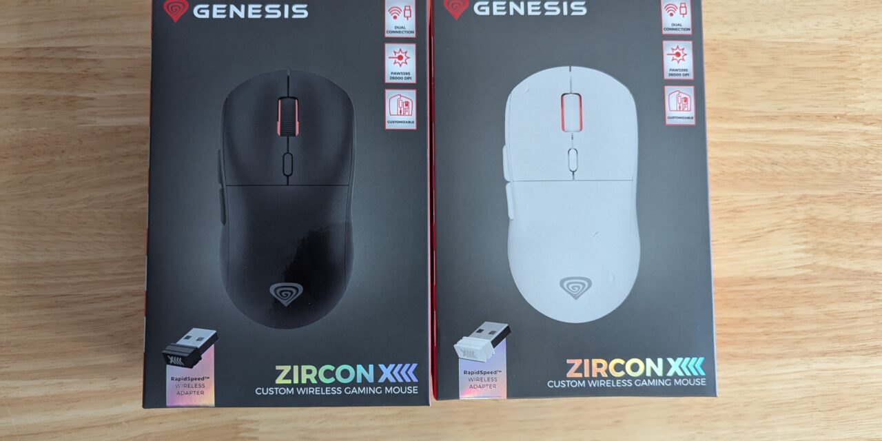 GENESIS ZIRCON XIII WIRELESS GAMING MOUSE REVIEW