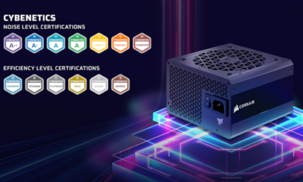 Corsair exclusively uses Cybenetics ratings for Noise and Efficiency on their Power Supplies