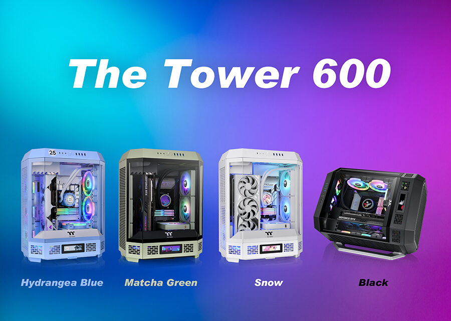 Thermaltake Announces The Tower 600 Series Chassis with Hidden-Connector Motherboard Support