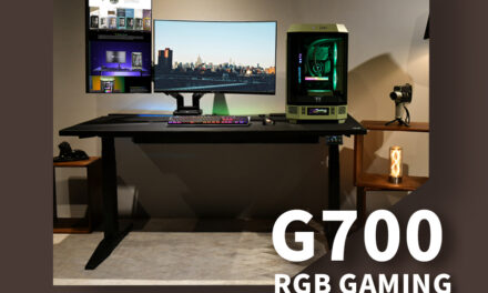 Thermaltake Unveils the G700 RGB Gaming Desk in Black and Snow Editions