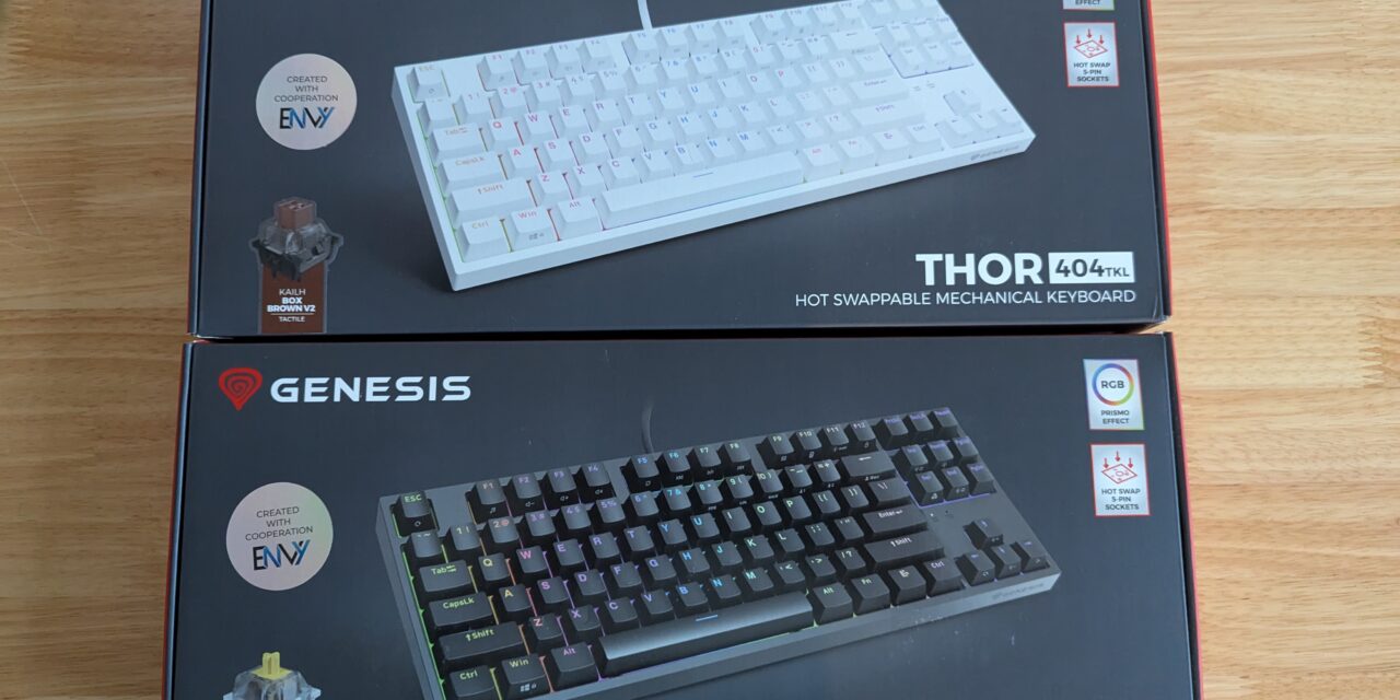 Genesis Thor 404 TKL Hot Swappable Mechanical Gaming Keyboard Review