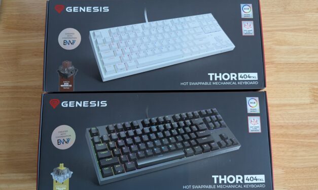 Genesis Thor 404 TKL Hot Swappable Mechanical Gaming Keyboard Review