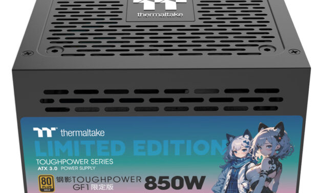 Thermaltake Unveils Steel Shadow Toughpower GF1 850W Limited Edition Power Supply