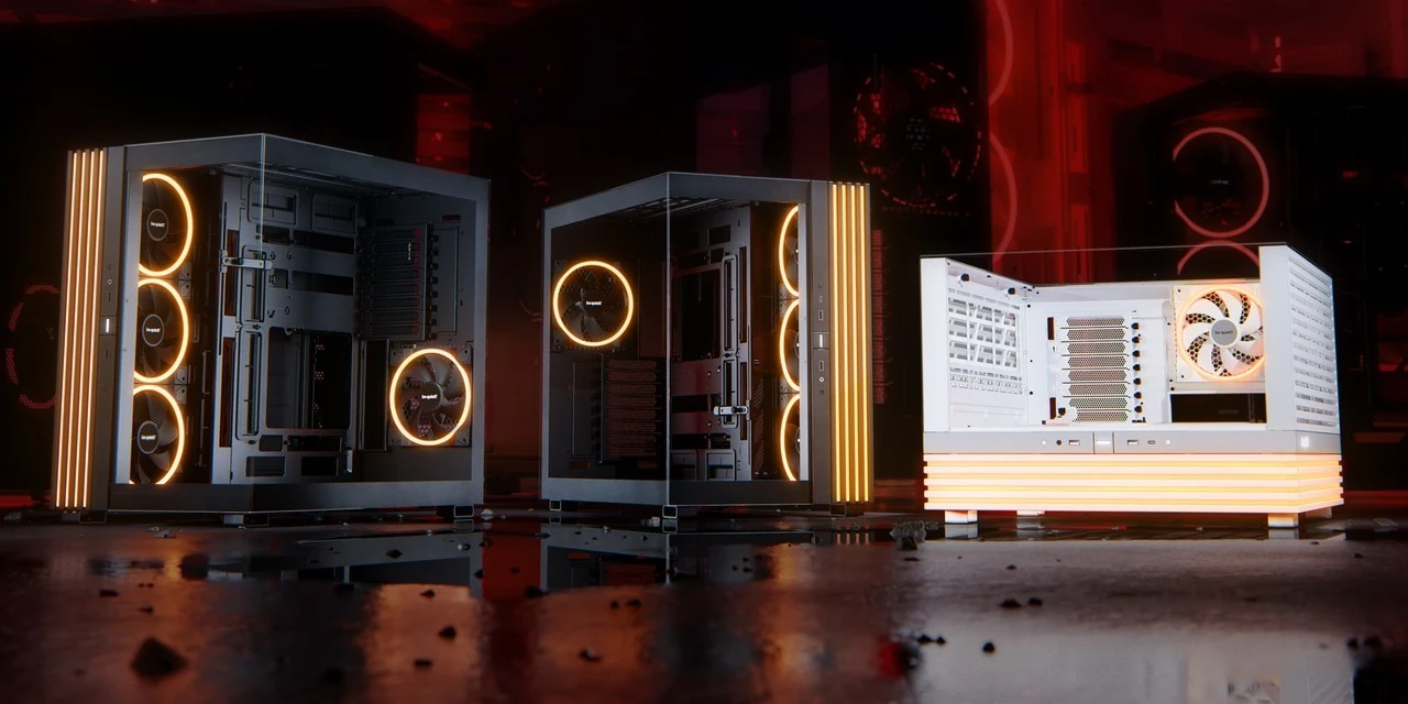 be quiet! Launches Light Base Series PC Cases with ARGB Lighting