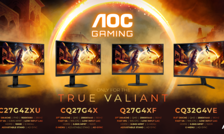 AOC Launches Affordable GAMING G4 Monitors, Starting at £189