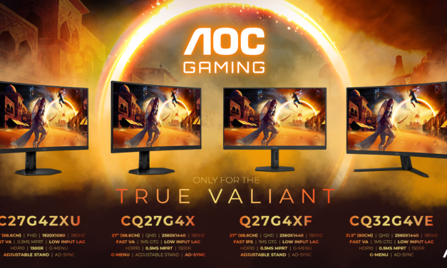 AOC Launches Affordable GAMING G4 Monitors, Starting at £189