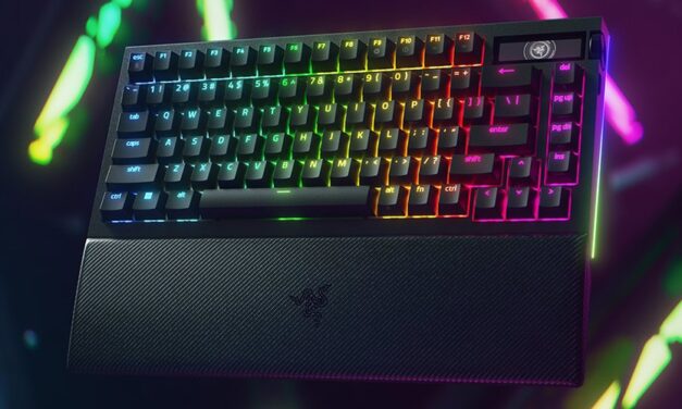 Razer Unveils BlackWidow V4 Pro 75%: A High-End Compact Keyboard with OLED Display and 4,000 Hz Polling Rate