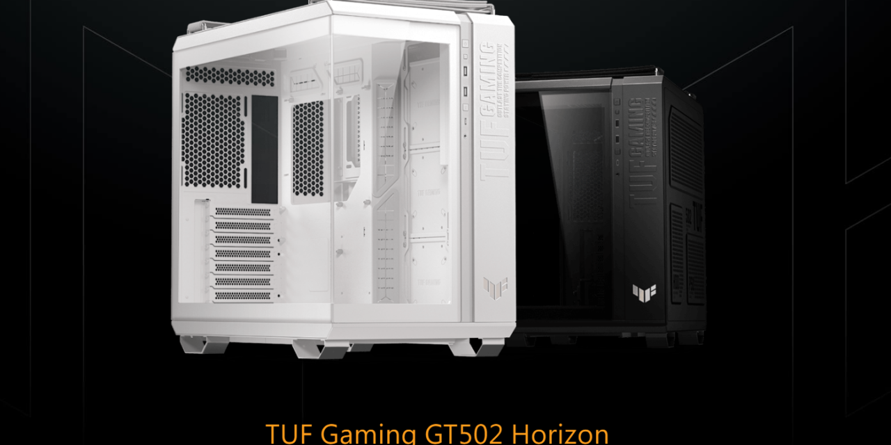 ASUS Unveils the Boldly Redesigned TUF Gaming GT502 Horizon Mid-Tower PC Case