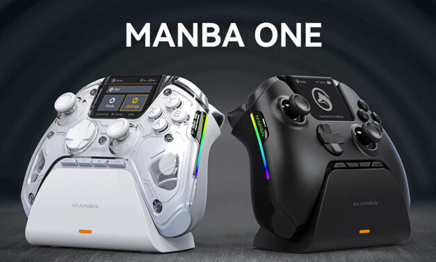 Manba Launches One Series Wireless Gaming Controller with Interactive Screen