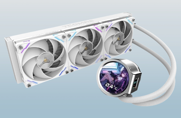 TCOMAS Introduces LX800PRO ARGB with Dual-Screen Water Cooling System