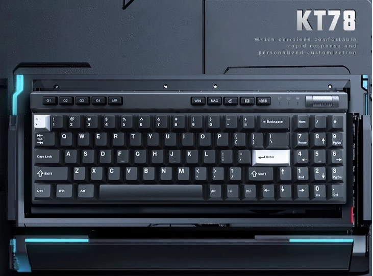 Thunder God Launches KT78 Wired Magnetic Axis Keyboard: Features and Details