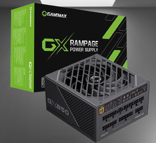 GameMax Introduces GX-850 PRO Power Supply Featuring PCIe 5.1 and ATX 3.1 Standards