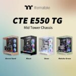 Thermaltake Unveils the CTE E550 TG Mid Tower Chassis: A Fusion of Design, Functionality, and High Compatibility