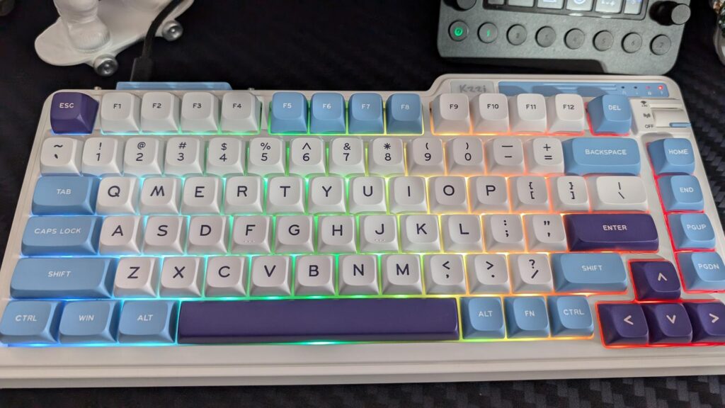 kzzi k75 lite keyboard with rgb