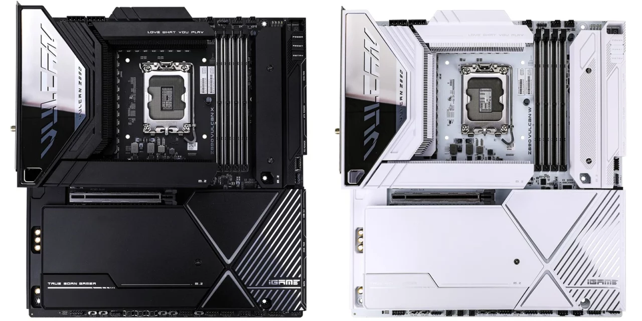 Colorful Launches iGame Z890 VULCAN V20 “Black and White Vulcan” Flagship Motherboard