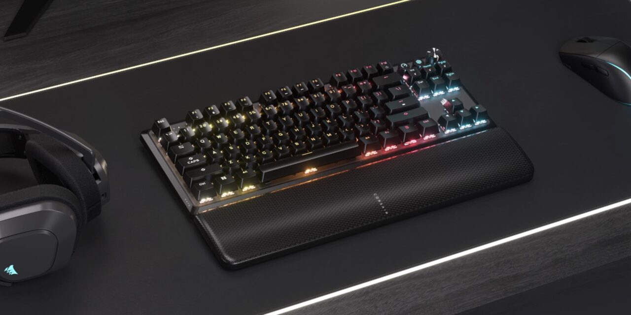 CORSAIR Unveils K70 CORE TKL Series with Improved MLX Switches and Sound Dampening