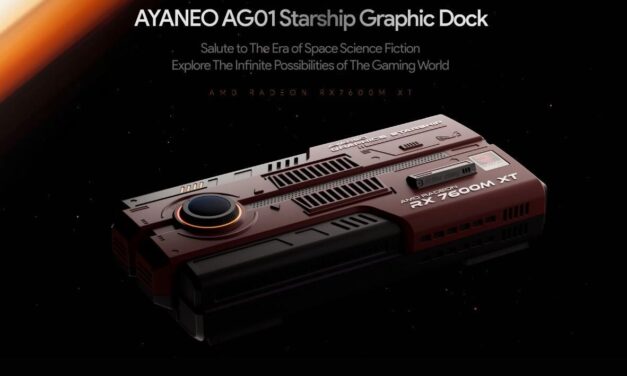 AYANEO AG01 Starship Graphics Dock to Launch in Late November at $599