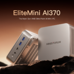 Minisforum EliteMini Ai370 Launched: 30% Faster Gaming with AMD Ryzen AI 9 HX 370 APU