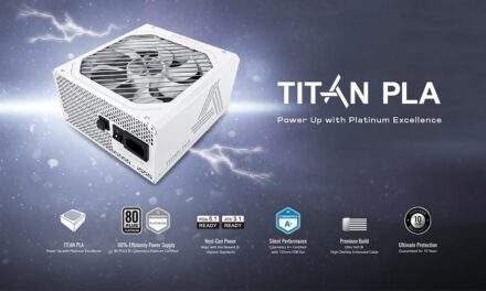 MONTECH Reveals TITAN PLA 80 Plus Platinum Power Supply Series