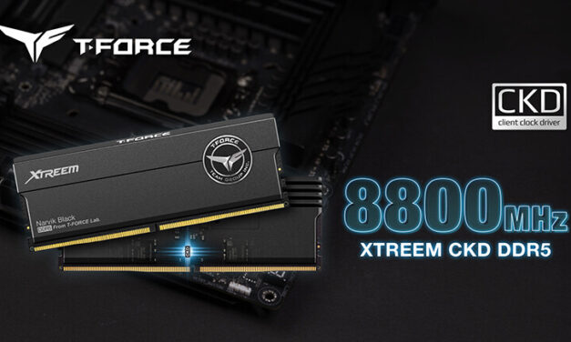 Team Group Launches T-Force XTREEM CKD DDR5-8800 Gaming Memory