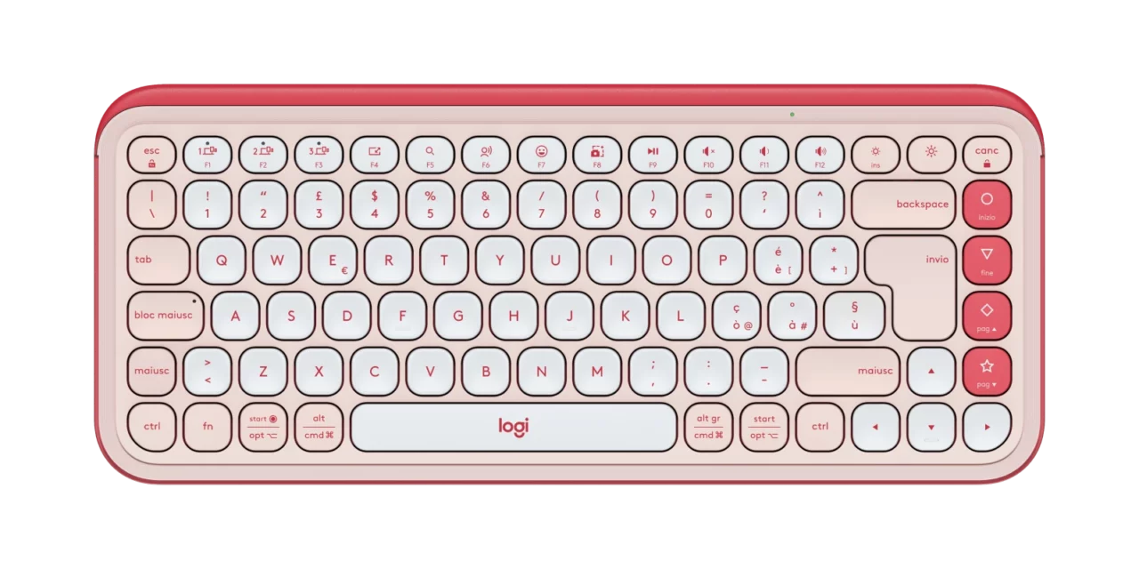 Logitech Unveils POP Icon Keys Bluetooth Keyboard with Vibrant Color Options