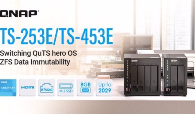 QNAP Adds Support for the QuTS hero Operating System to TS-253E and TS-453E NAS