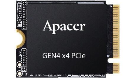 Apacer Launches Compact PE4430-R M.2-2230 Gen 4 NVMe SSD for Gaming Consoles and Compact Devices