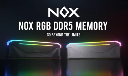 Apacer Unveils Powerful NOX RGB DDR5 Gaming Memory with High Speeds and Sleek Design