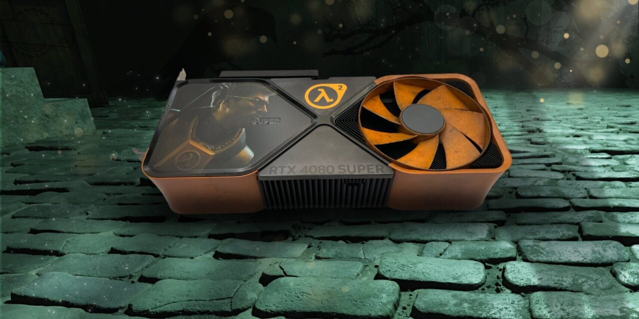 NVIDIA Celebrates 20 Years of Half-Life 2 with Special Graphics Card and RTX Remaster