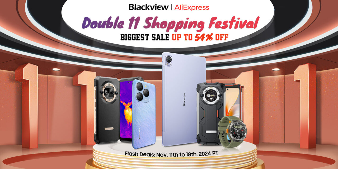 Blackview 11.11 Shopping Festival: Save Up to 54% Off at AliExpress!