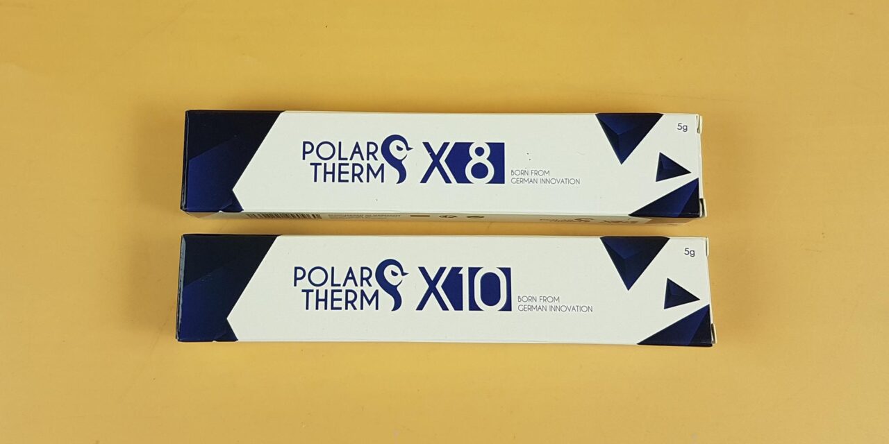 Polartherm X8 and X10 Thermal Pastes Review