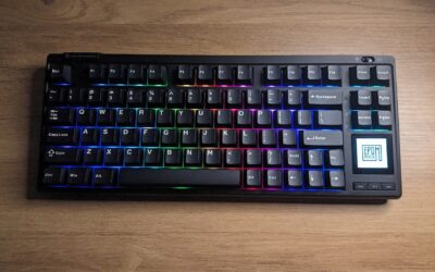 EPOMaker RT80 Mechanical Keyboard Review – Featuring soft but powerful Wisteria Linear switches, touchscreen and a removable USB-C screen