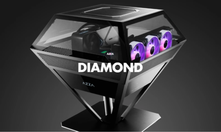 AZZA Unveils Stunning Diamond-Shaped PC Case