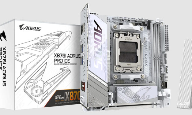 Gigabyte Launches First Mini-ITX X870 Motherboard: X870I Aorus Pro Ice