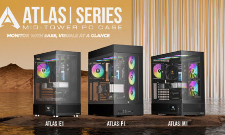 GAMDIAS Unveils New ATLAS 1st Series PC Cases for Gamers