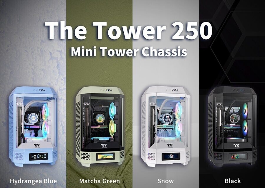 Thermaltake Introduces Tower 250 Mini Tower Chassis with Enhanced Features