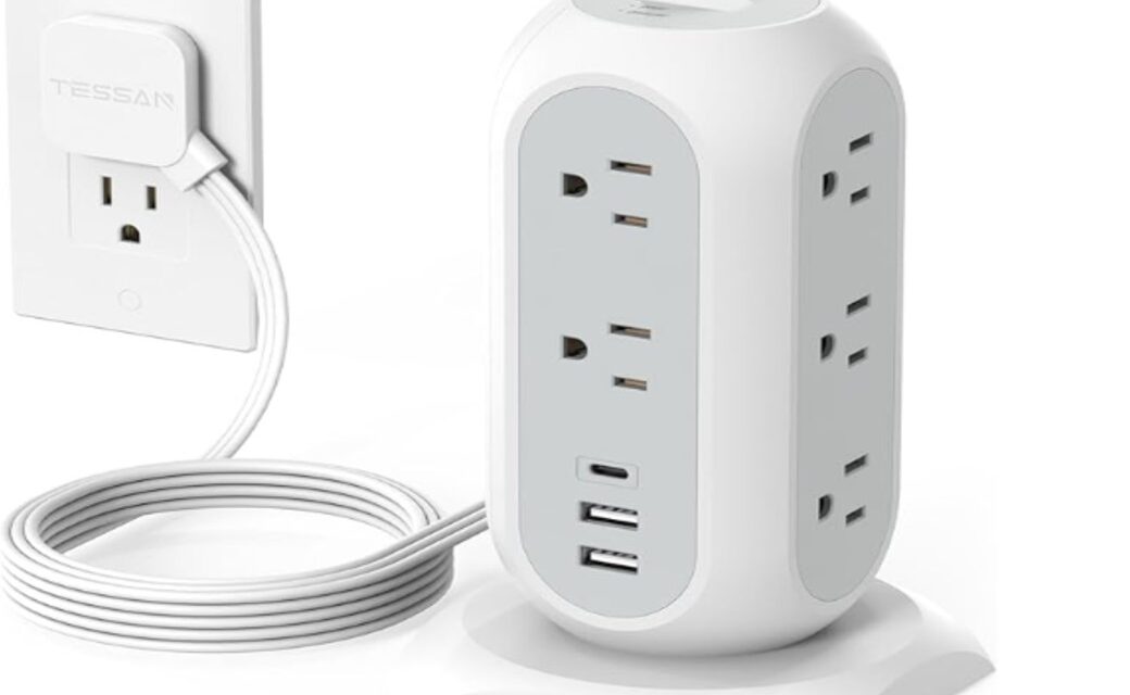 Maximize Your Savings This Black Friday and Cyber Monday with TESSAN’s Tower Power Strip