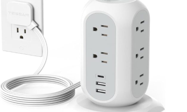 Maximize Your Savings This Black Friday and Cyber Monday with TESSAN’s Tower Power Strip