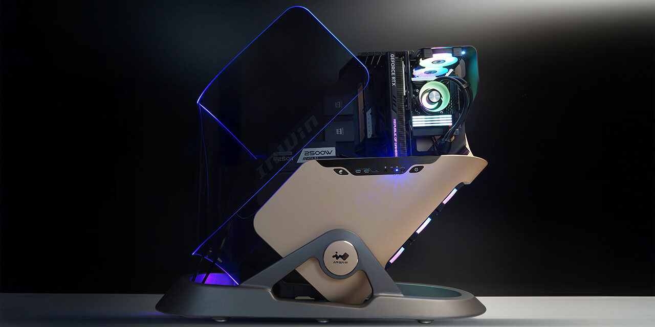 InWin Launches the Signature Infinite Case with a Unique Space Capsule Design