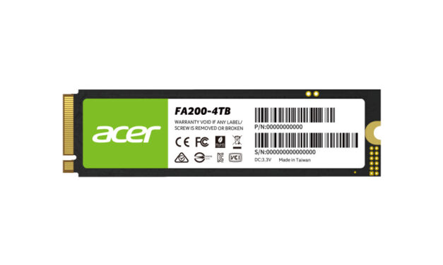 Acer FA200 SSD: High-Speed and Dependable Storage for All Needs