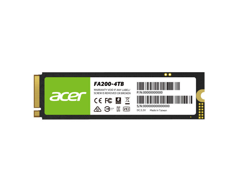 Acer FA200 SSD: High-Speed and Dependable Storage for All Needs