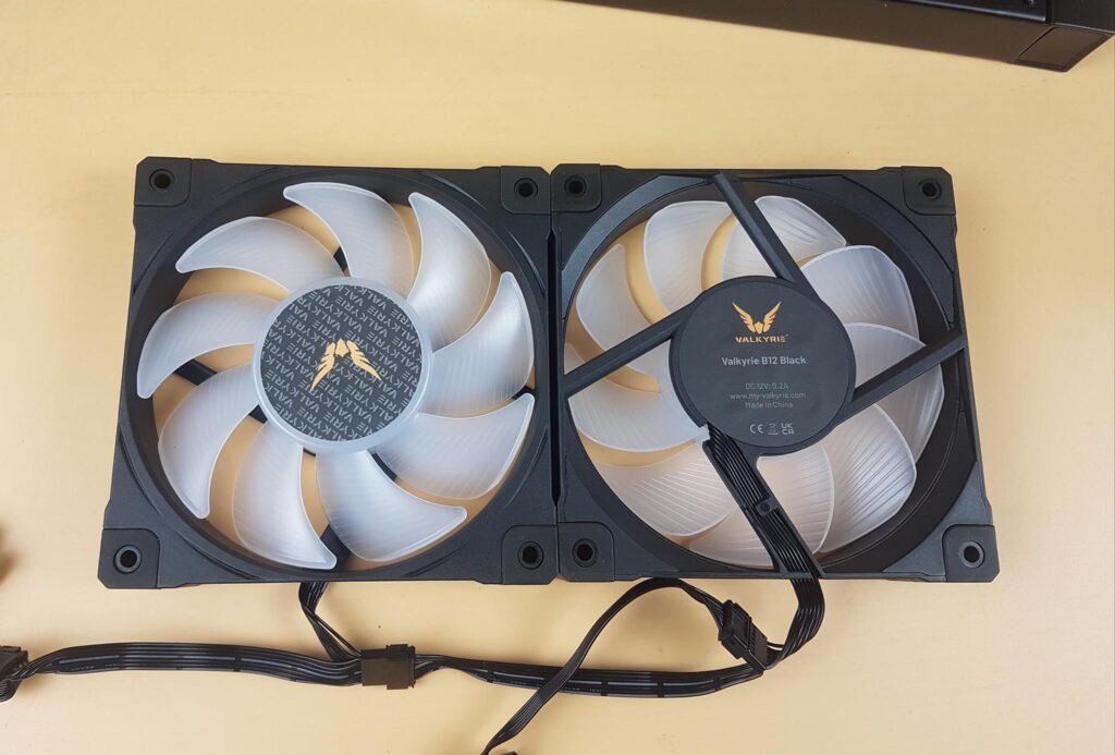 My Valkyrie V360 Lite ARGB Black Fans 1