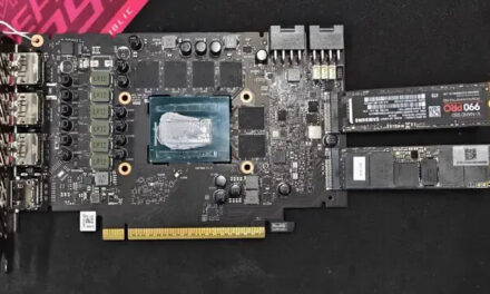 MAXSUN Arc B580 Graphics Card Spotted with Two M.2 Slots for SSDs