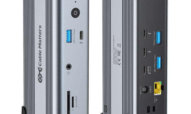 Cable Matters Launches New Thunderbolt 5 Docking Station